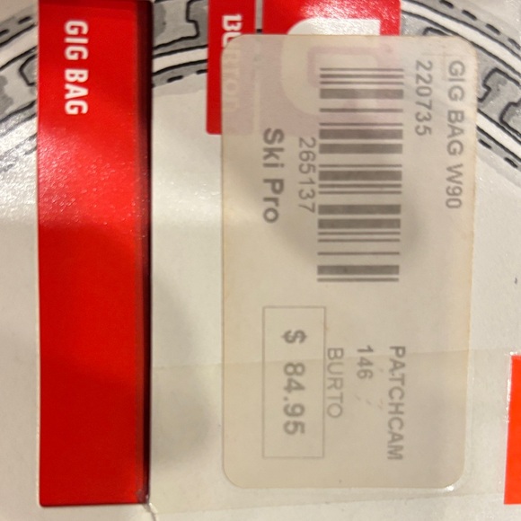 Burton Gray Camouflage Snowboard Duffel Bag - Picture 2 of 6